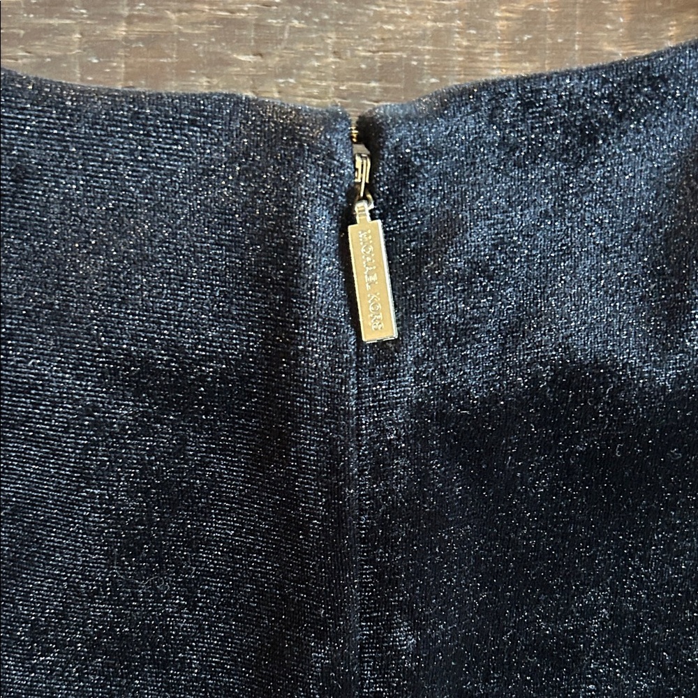 Michael Kors Shimmering Black Mini Dress - Picture 5 of 6